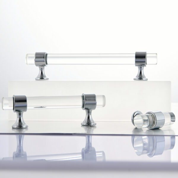 glass drawer pulls